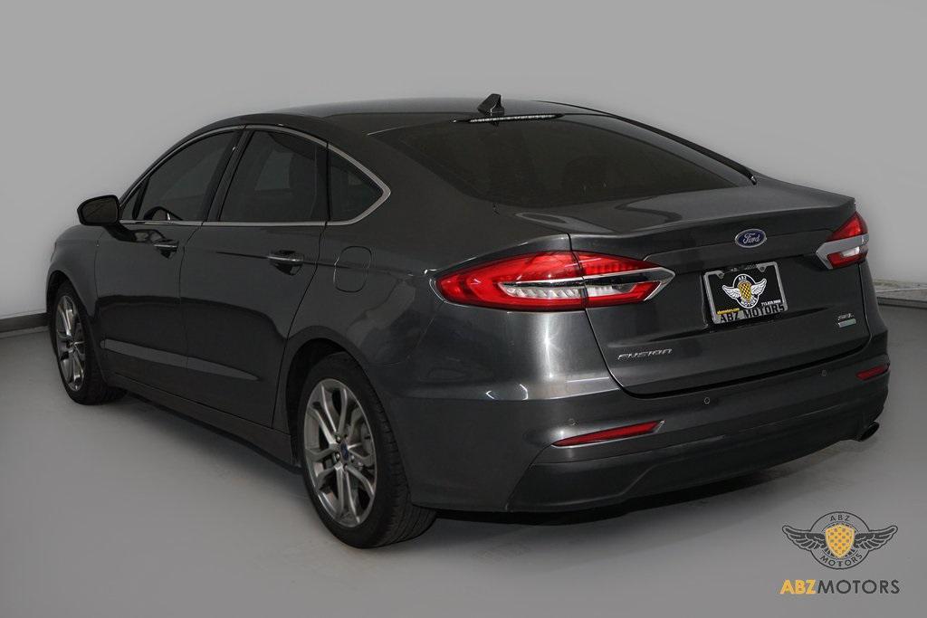 used 2019 Ford Fusion car, priced at $13,991