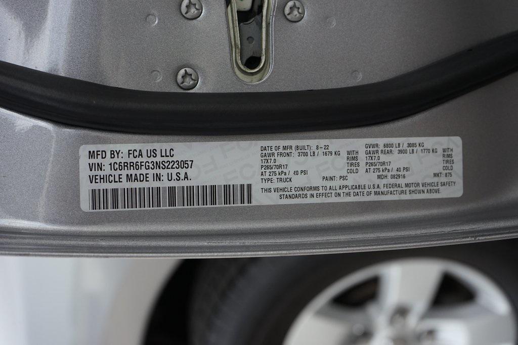 used 2022 Ram 1500 car, priced at $26,991