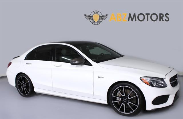 used 2017 Mercedes-Benz AMG C 43 car, priced at $27,491