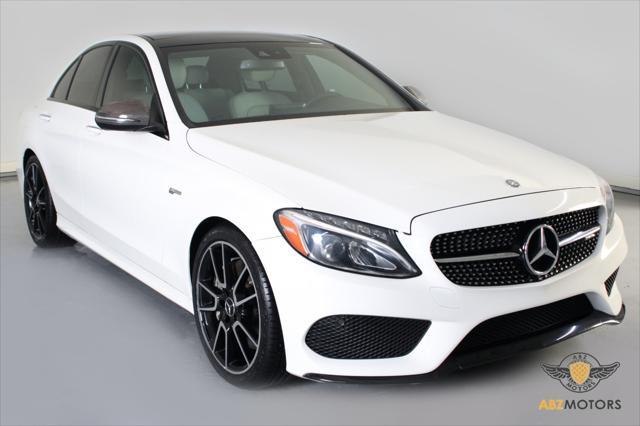 used 2017 Mercedes-Benz AMG C 43 car, priced at $27,491