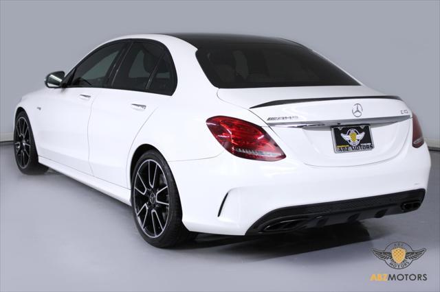 used 2017 Mercedes-Benz AMG C 43 car, priced at $27,491