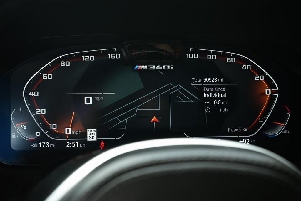 used 2022 BMW M340 car, priced at $43,991