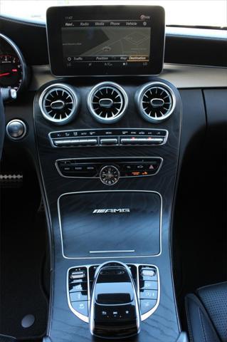 used 2017 Mercedes-Benz AMG C 63 car, priced at $38,991