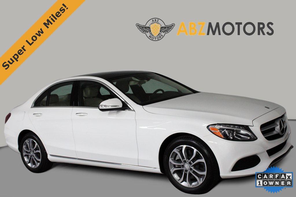 used 2015 Mercedes-Benz C-Class car, priced at $23,991