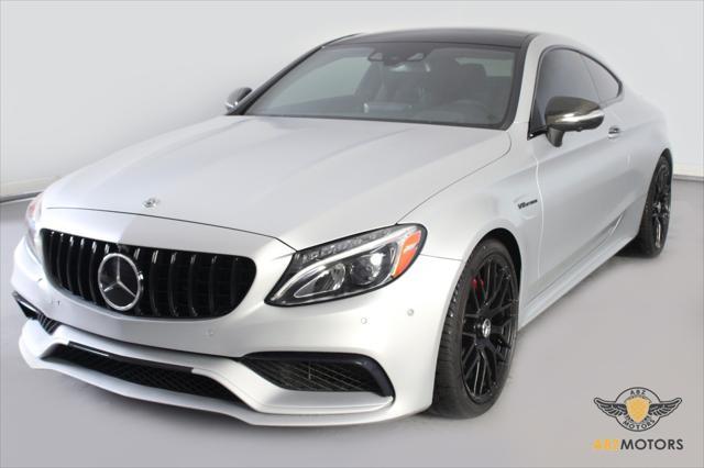 used 2018 Mercedes-Benz AMG C 63 car, priced at $39,991