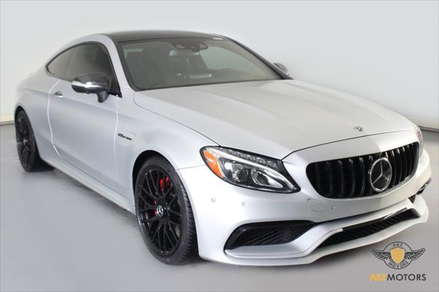 used 2018 Mercedes-Benz AMG C 63 car, priced at $39,991