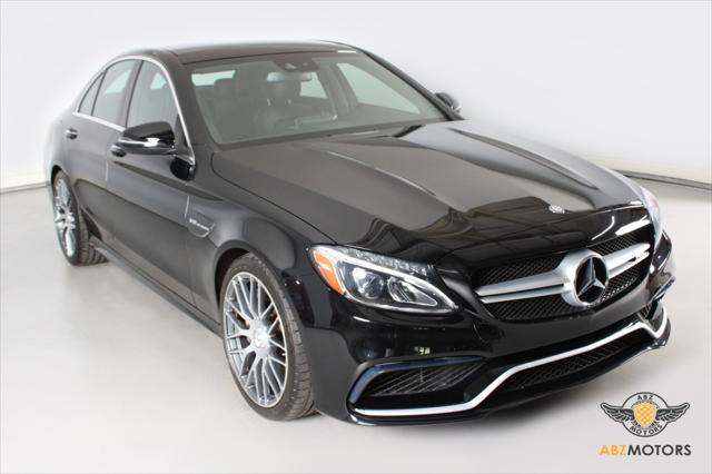 used 2017 Mercedes-Benz AMG C 63 car, priced at $47,991