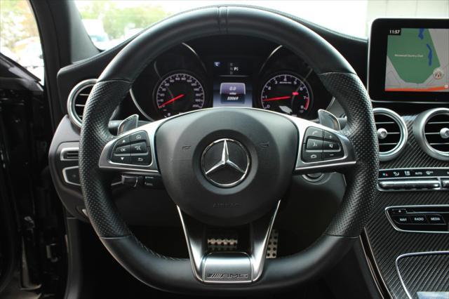 used 2017 Mercedes-Benz AMG C 63 car, priced at $47,991