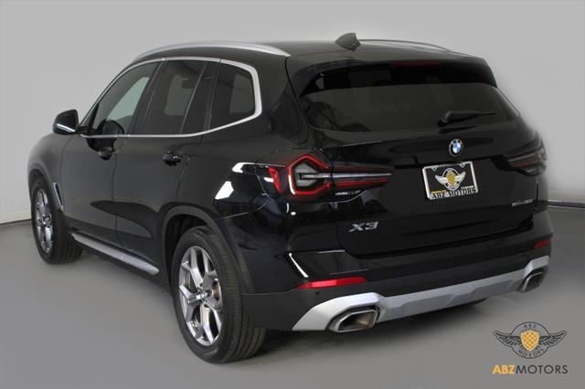 used 2022 BMW X3 car, priced at $31,491