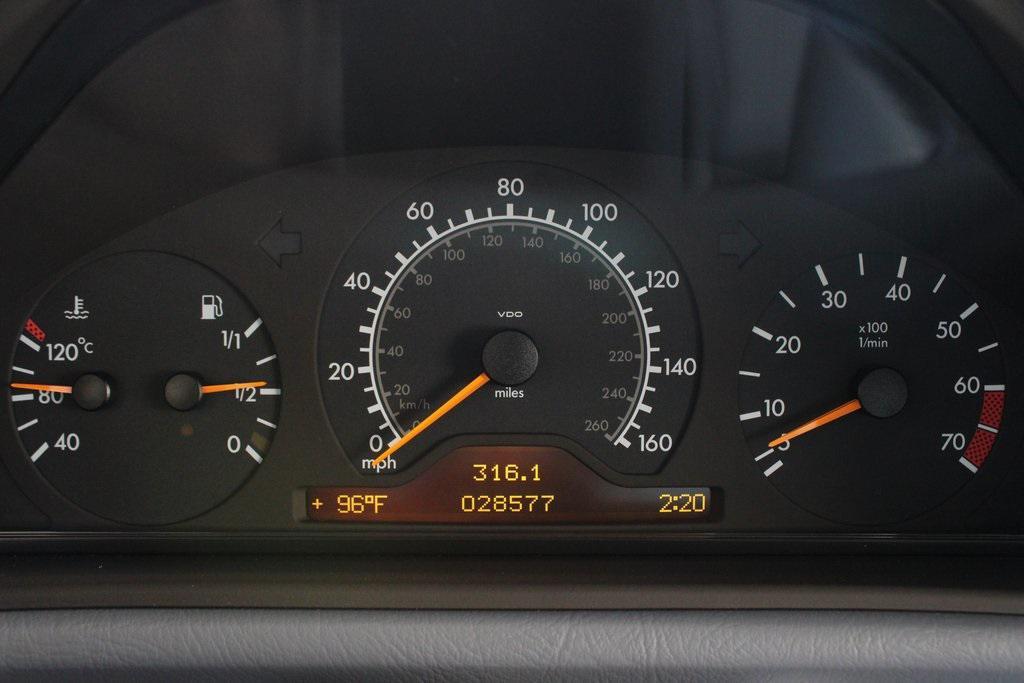 used 1999 Mercedes-Benz CLK-Class car, priced at $19,991