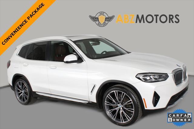 used 2022 BMW X3 car, priced at $31,991