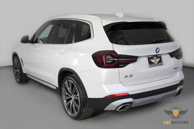 used 2022 BMW X3 car, priced at $32,491