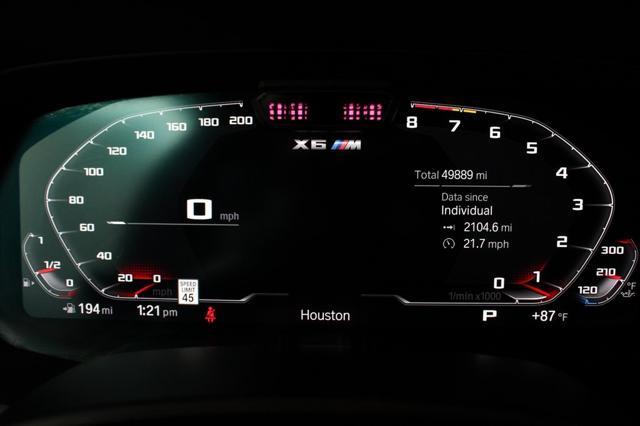 used 2021 BMW X6 M car, priced at $67,991