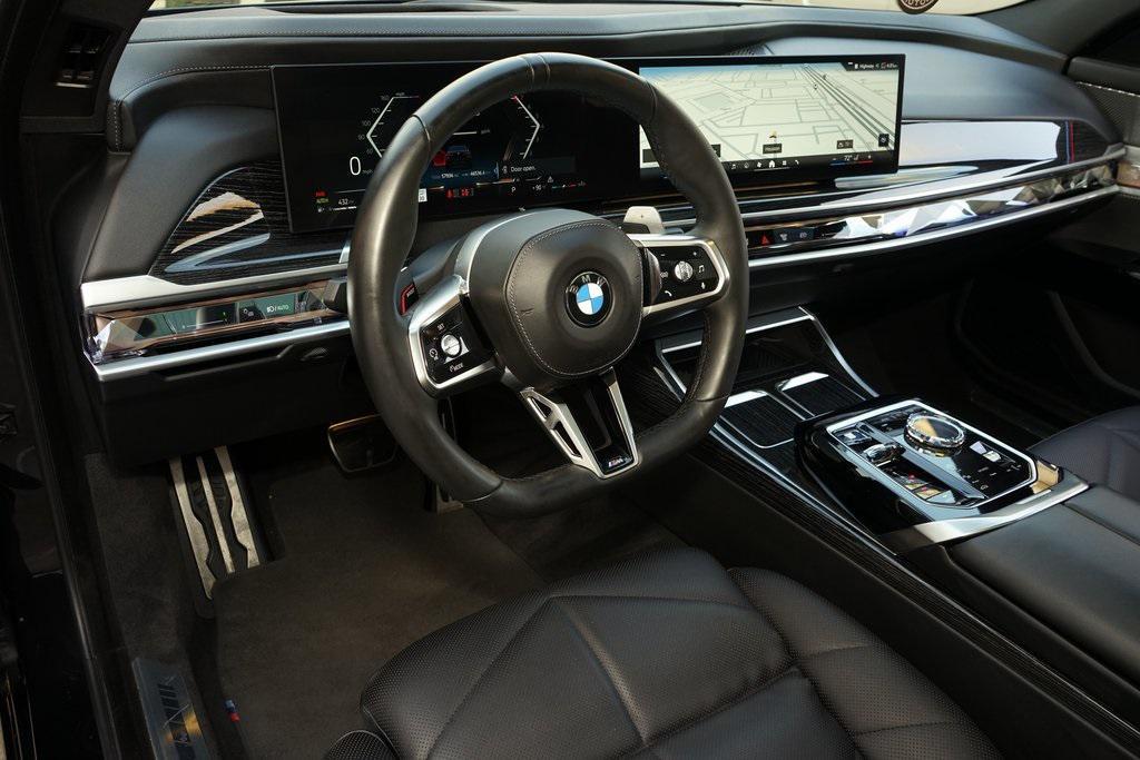 used 2023 BMW 740 car, priced at $64,991