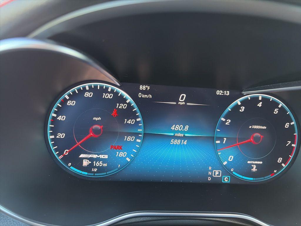 used 2021 Mercedes-Benz AMG GLC 43 car, priced at $35,331