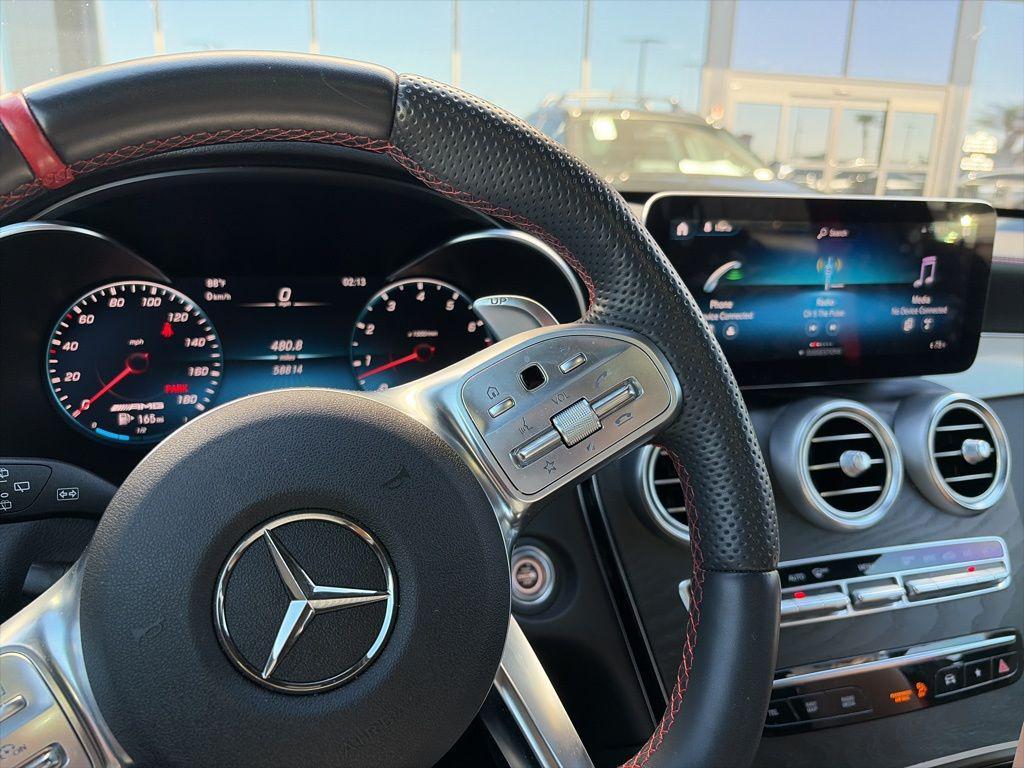 used 2021 Mercedes-Benz AMG GLC 43 car, priced at $35,331