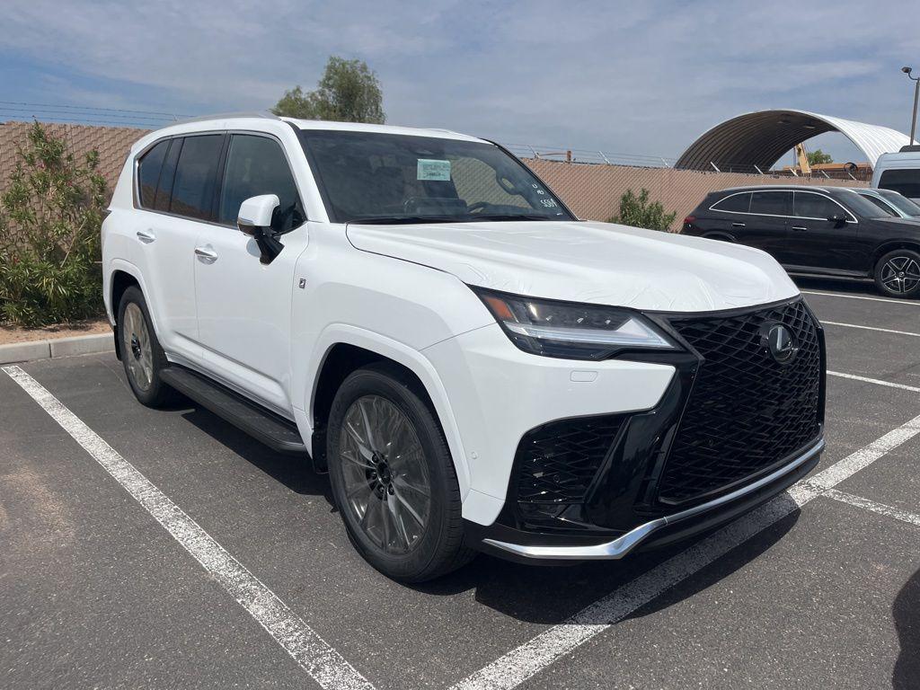 new 2025 Lexus LX 700h car, priced at $122,439