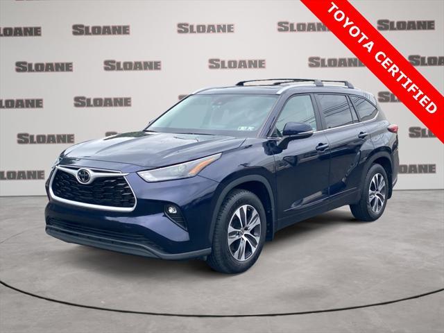 used 2023 Toyota Highlander car, priced at $36,881