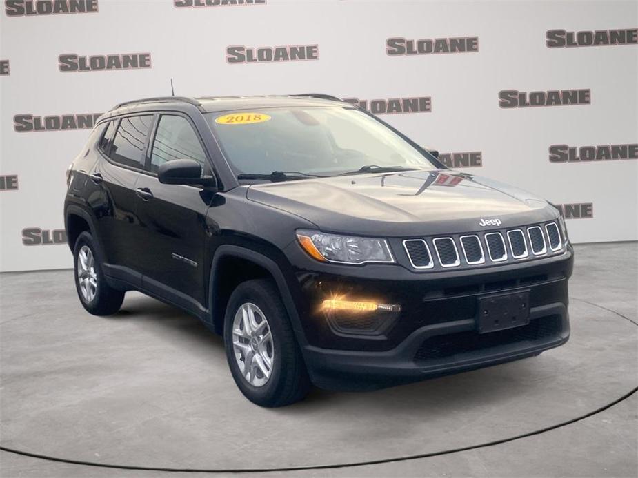 used 2018 Jeep Compass car, priced at $16,443