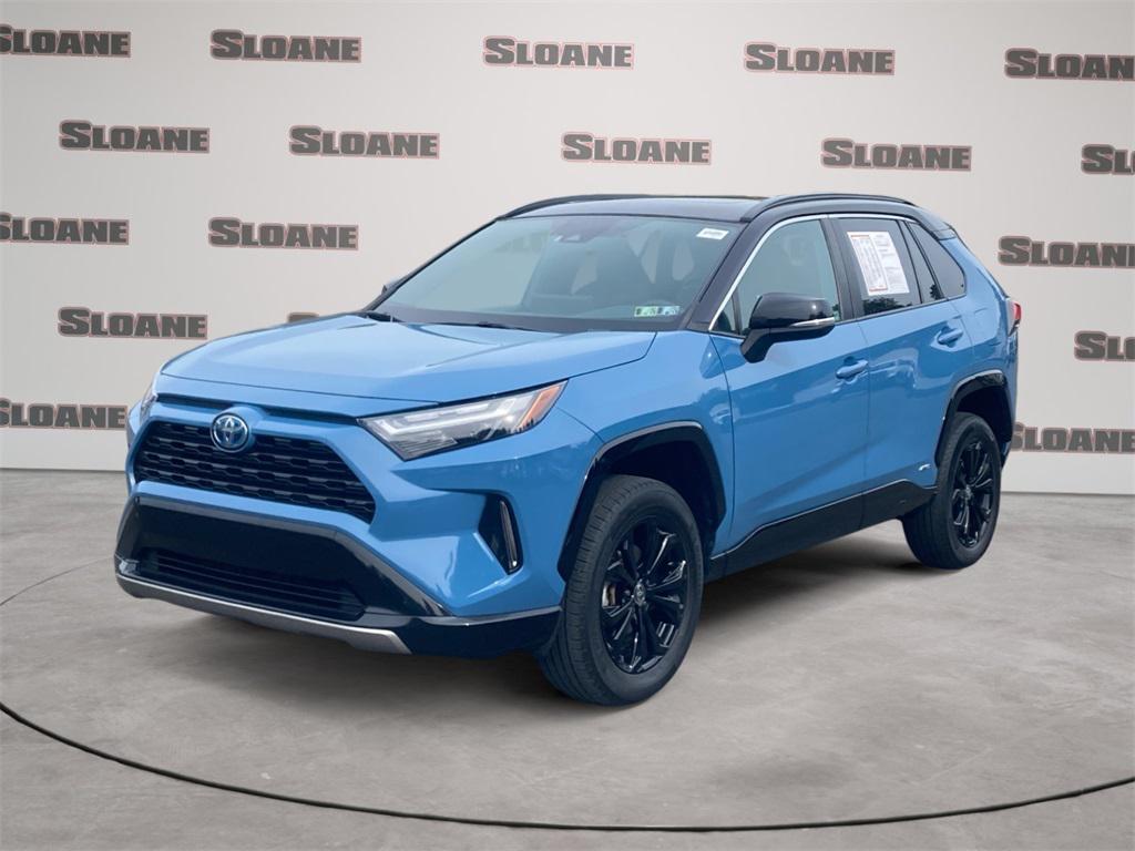 used 2022 Toyota RAV4 Hybrid car, priced at $34,991