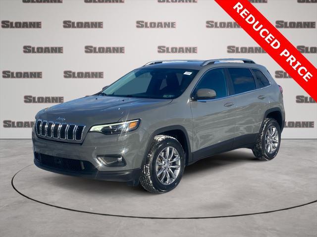 used 2021 Jeep Cherokee car, priced at $20,993