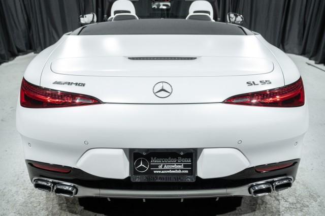 new 2025 Mercedes-Benz AMG SL 55 car, priced at $167,525