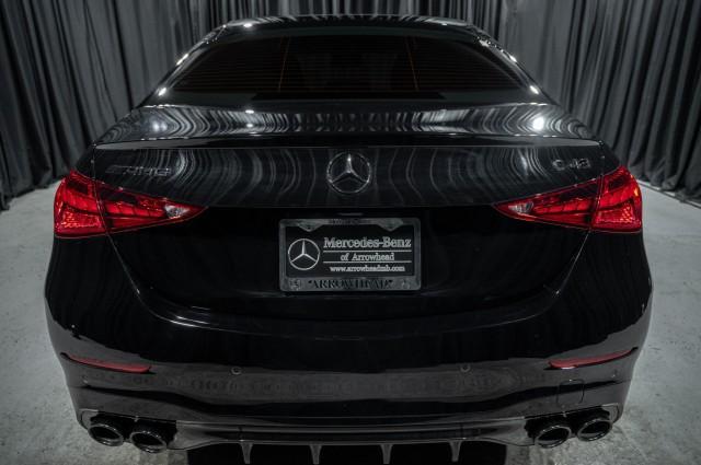 new 2024 Mercedes-Benz AMG C 43 car, priced at $72,095