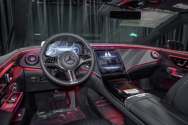 new 2024 Mercedes-Benz EQE 350 car, priced at $89,535