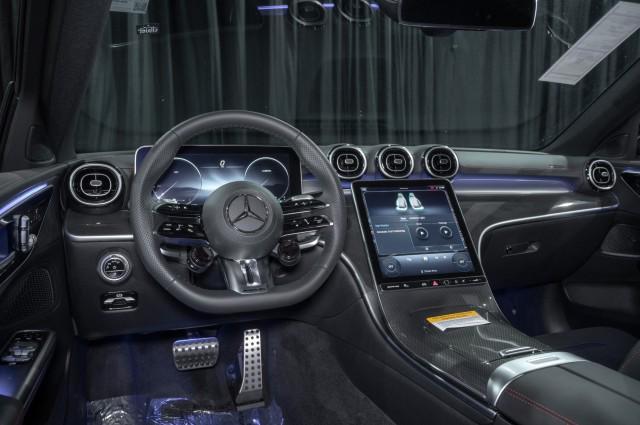 new 2024 Mercedes-Benz AMG C 43 car, priced at $63,780