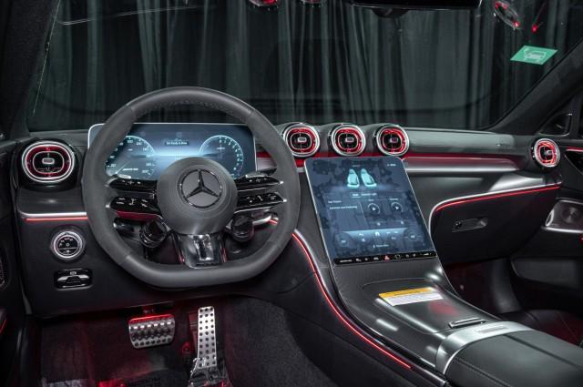 new 2025 Mercedes-Benz AMG C 63 car, priced at $94,540