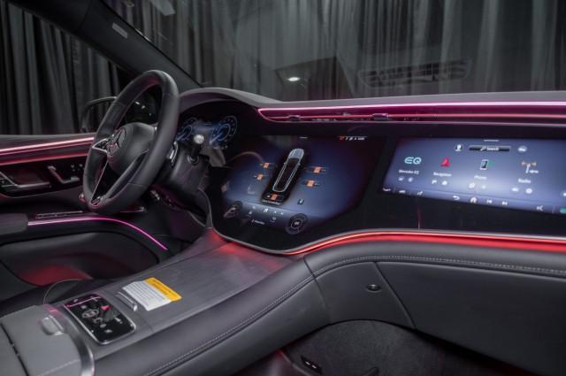 new 2025 Mercedes-Benz EQS 450 car, priced at $126,675
