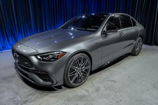 new 2025 Mercedes-Benz AMG C 43 car, priced at $69,830