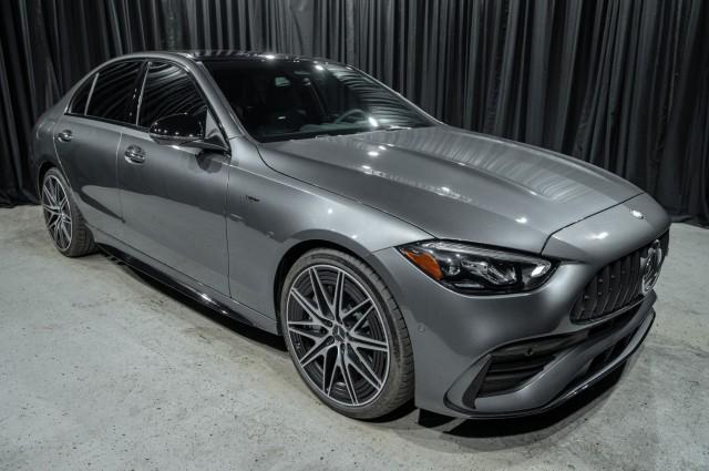 new 2025 Mercedes-Benz AMG C 43 car, priced at $69,830