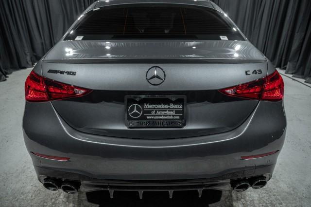 new 2025 Mercedes-Benz AMG C 43 car, priced at $69,830