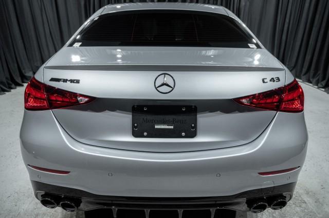 new 2024 Mercedes-Benz AMG C 43 car, priced at $75,370