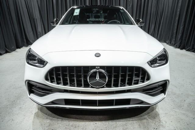 new 2025 Mercedes-Benz AMG C 43 car, priced at $70,705