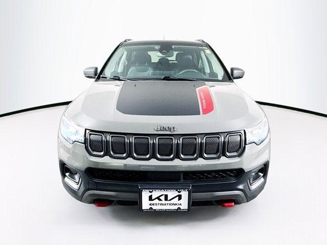 used 2022 Jeep Compass car, priced at $23,500