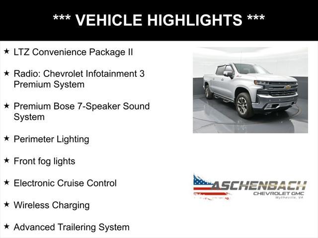 used 2019 Chevrolet Silverado 1500 car, priced at $34,424