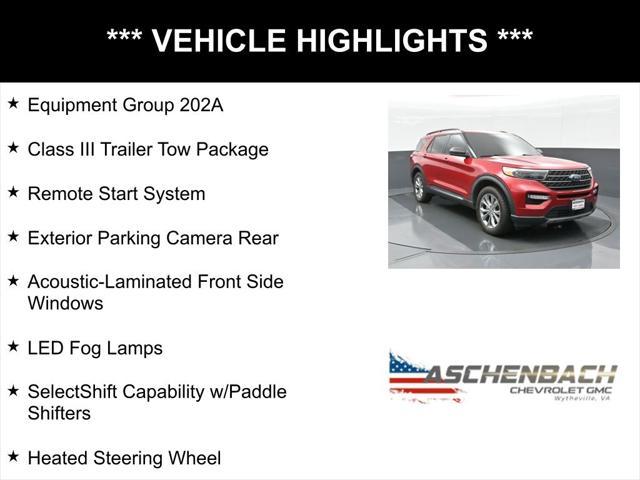 used 2021 Ford Explorer car, priced at $27,338