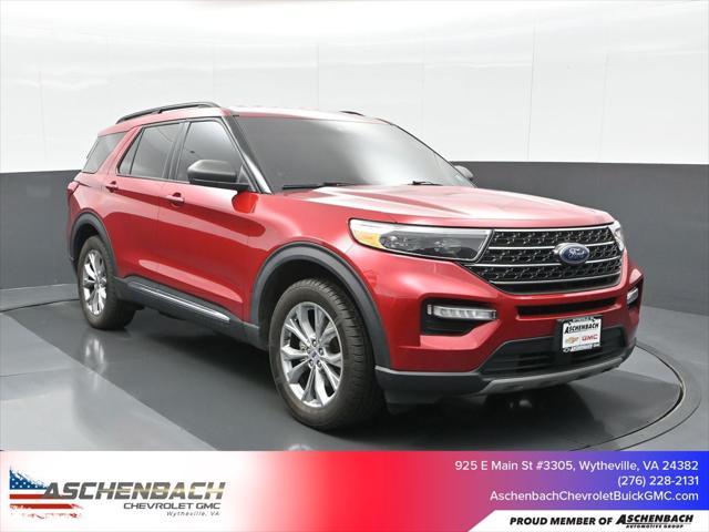 used 2021 Ford Explorer car, priced at $27,338