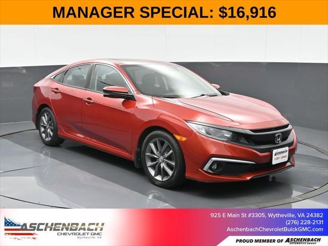 used 2020 Honda Civic car, priced at $16,616