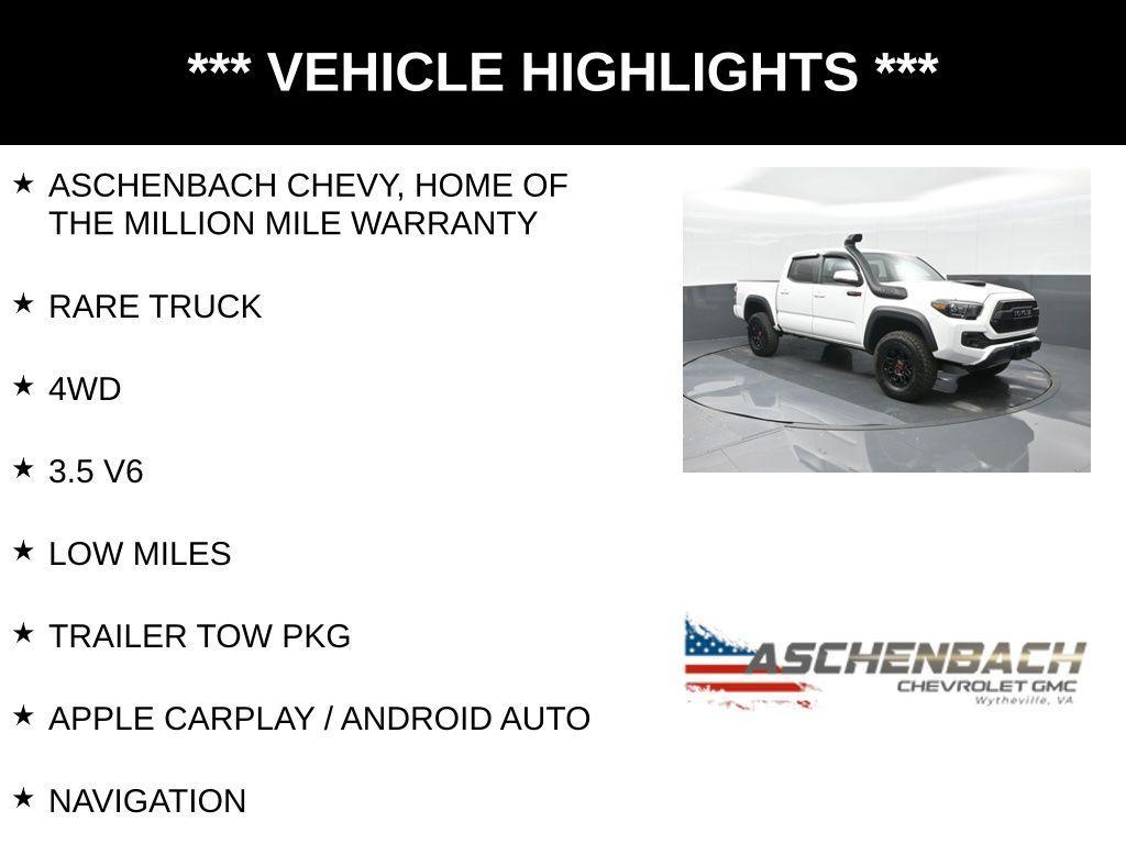 used 2019 Toyota Tacoma car, priced at $40,378