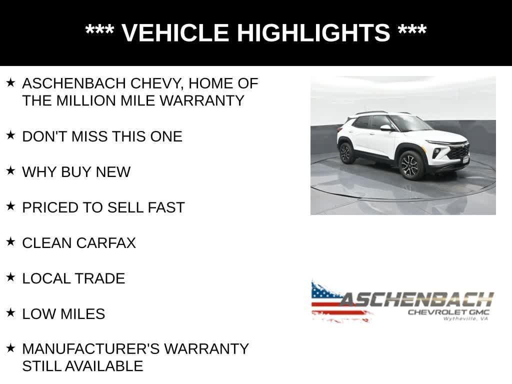 used 2024 Chevrolet TrailBlazer car, priced at $24,490