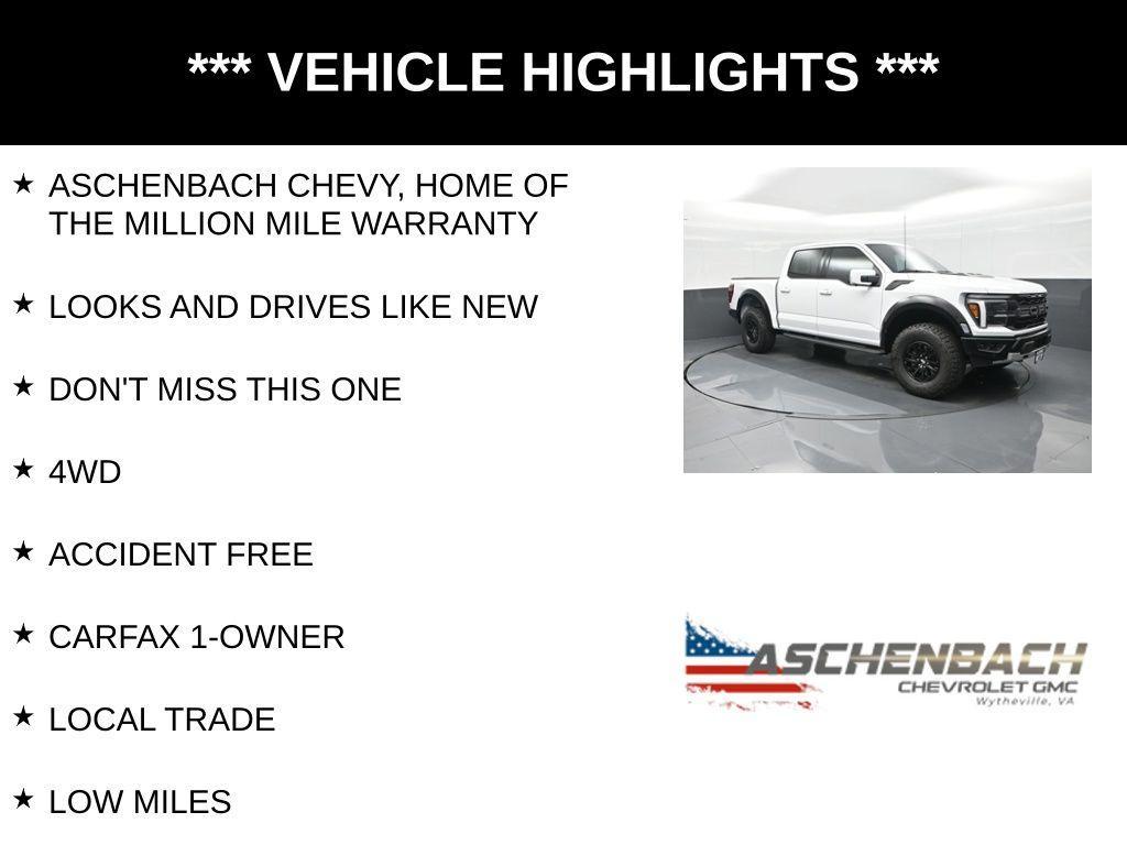 used 2024 Ford F-150 car, priced at $78,123