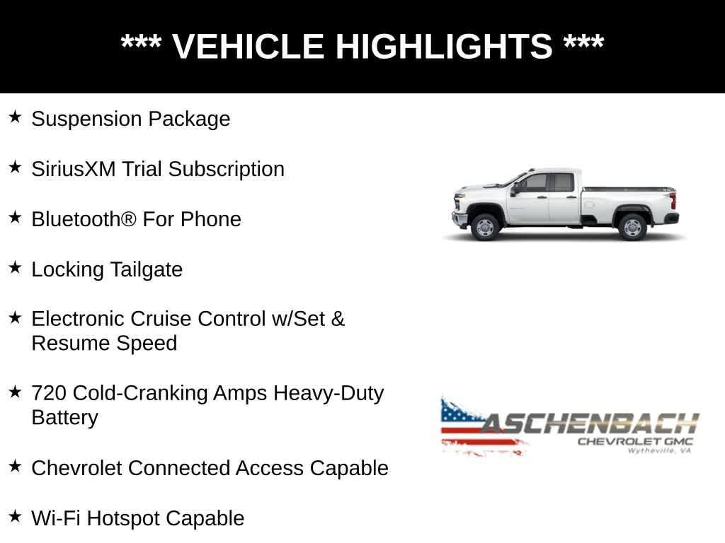 new 2025 Chevrolet Silverado 2500 car, priced at $46,397