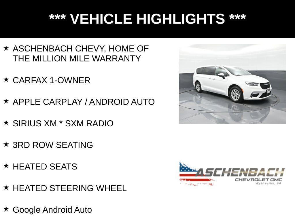 used 2023 Chrysler Pacifica car