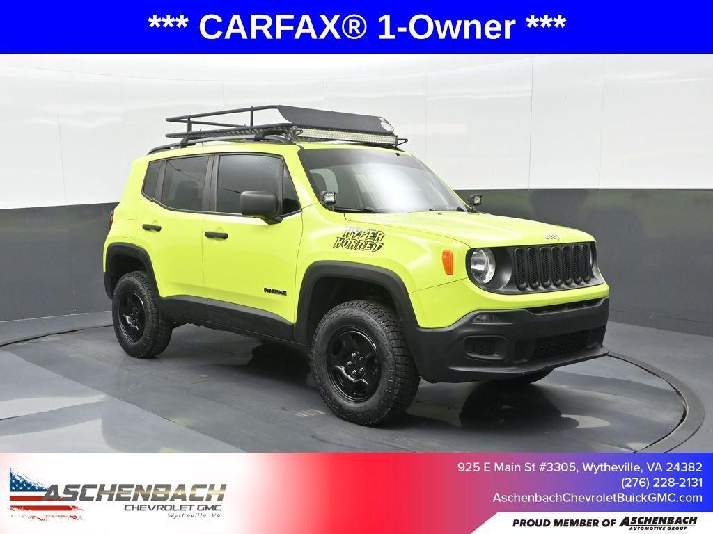 used 2018 Jeep Renegade car, priced at $9,498