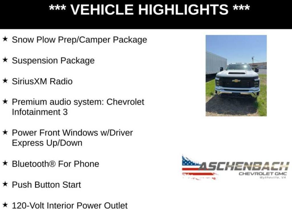 new 2024 Chevrolet Silverado 2500 car, priced at $54,984