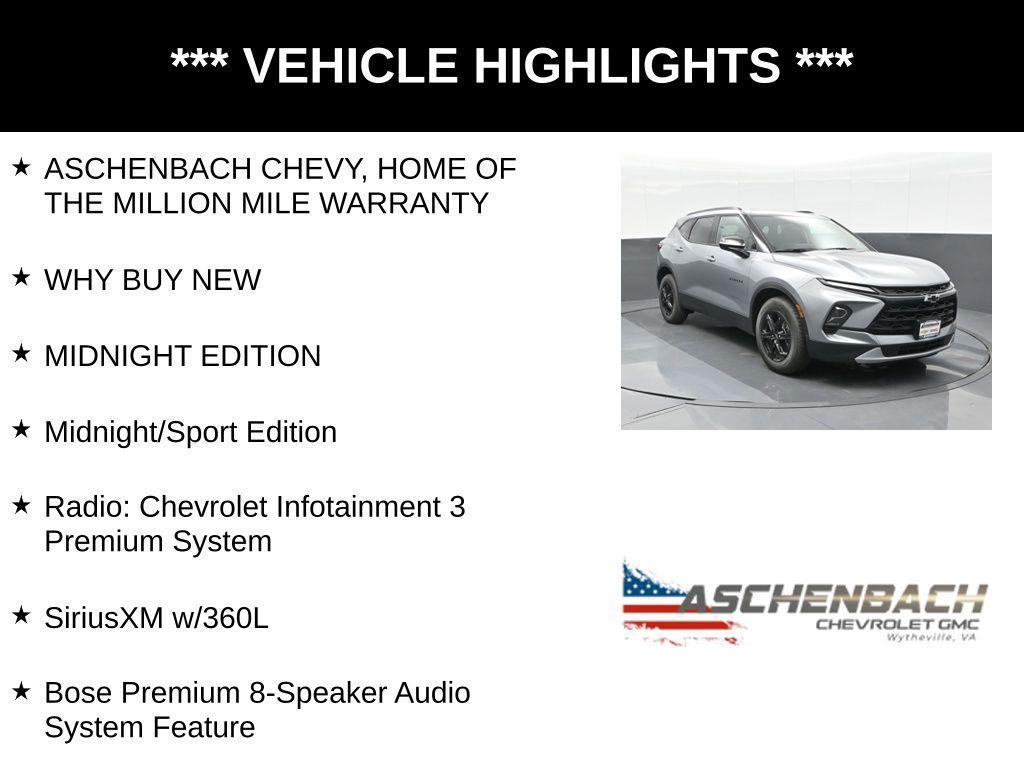 new 2025 Chevrolet Blazer car, priced at $43,988