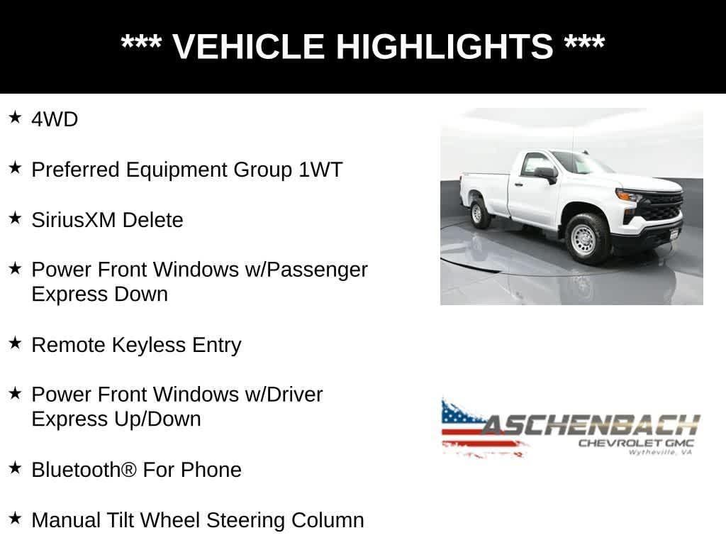 new 2024 Chevrolet Silverado 1500 car, priced at $34,526